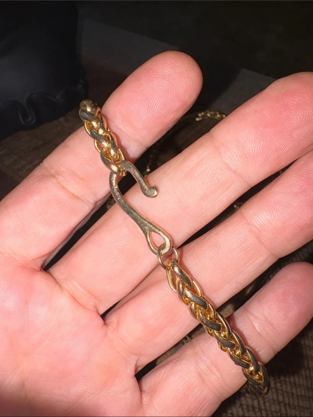 Men's Gold Rope Chain Necklace - Classic Finish
